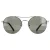 Police Aviator Mannen Shiny Full Palladium Smoke Gray SPLA24 Lewis 03
