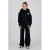 Vingino oversized hoodie met logo – zwart