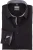 OLYMP Luxor Comfort Fit Overhemd zwart, Effen