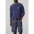 Calvin Klein Long Sleeve Classic 350gsm Terry Seasonal Dark Denim