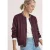 Satijnen blouson met streepjesdetails