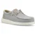 HEYDUDE Wally Gevlochten Polyester Heren Flanel Grijs/Olijfgrijs Moccassins Schoenen