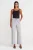 Hoge Taille Tencel Broek met Koord taille