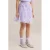WE Fashion korte rok met glitter lila