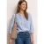 3/4 mouw blouse met strepen