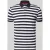 Christian Berg Men modern fit poloshirt met logo-stitching