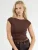 Busem Shirt  chocoladebruin