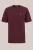 Fundamentals – Heren regular fit T-shirt met embroidery – Regular fit – Bordeauxrood – Katoen –