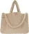 Zusss Shopper van fake fur Beige dames