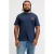 JACK & JONES PLUS SIZE regular fit T-shirt met logo – donkerblauw