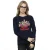 Disney Dames/Dames Mickey Mouse And Friends Kerstmis Sweatshirt (Marineblauw)