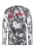 CIPO & BAXX Shirt  grijs / donkergrijs / rood / wit