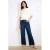 LOLALIZA cropped jeans dark blue denim