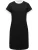 Ragwear Jurk ‘Katchi Solid’  zwart / wit