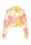 myMo ATHLSR Tussenjas  lichtblauw / oranje / pink / wit