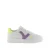 Single damesschoenen met leer en neoneffect Victoria