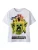 NAME IT Shirt ‘Minecraft’  geel / kiwi / zwart / wit