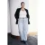 Trendyol Curve Dames Blauw Effen Wijde pijp Hoge taille Grote maten Jeans