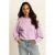 Expresso sweater lila gebreid