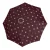 Doppler Paraplu ‘Fiber Flex Long AC’  aubergine / wit