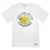 Mitchell & Ness Golden State Warriors Distressed Logo Heren T-shirt