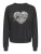 ONLY Sweatshirt ‘ONLLAUREN’  ecru / goud / zwart