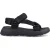 Hush Puppies Kendra Textiel Dames Zwarte Sandalen