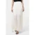 French Connection Saylor Pleated Overlay Skirt Porcelain Cream Porcelain Cream