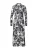 Warehouse Blousejurk  zwart / wit