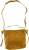 ZUSSS Tas Suede Knoop Camel dames