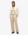 Superdry Vrouwen Linnen Broek met Trekkoord Beige