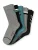SCHIESSER Sokken ‘ “Jump” ‘  blauw / grijs / zwart
