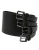 Dolce & Gabbana Zwarte Leren 4-Straps Metalen Multi-Buckle Riem