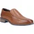 Hush Puppies Donovan Leren Heren Tan Instappers