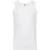 Fruit of the Loom Heren Valueweight Athletic Vest Top (Wit)