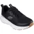 Skechers Edgeride Rekze Textiel Heren Zwart/Wit Sneakers
