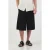 Midden Taille Brede Been Capri Shorts