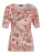 Goldner Shirt  perzik / zwart / natuurwit