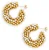 LOTT. gioielli Sieraad
Dames Ce Gb Round Creole S, Kleur: Goudkleurig