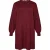 Zizzi gebreide jurk Plus Size – donkerrood