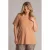 Yest Curve T-shirt lichtbruin