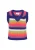 IZIA Trui ‘Fashion Look’  blauw / lichtgroen / donkerroze / wit