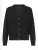 Oxmo Gebreid vest ‘Oxedna’  zwart