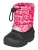 PLAYSHOES Snowboots  pink / rosa / donkerroze / wit