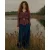 Summum 2s3524-12492 335 blouse lyocell blend dark burgundy