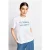 Rich & Royal Easy Fit T-shirt Summer Nights Print Organic Azzure Blue