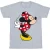 Disney Meisjes Minnie Mouse Split Kiss Katoenen T-Shirt (Sportgrijs)
