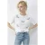 Geborduurd Crew Neck Relaxed Fit T-Shirt
