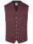 SPIETH & WENSKY Klederdracht gilet ‘Halbach’  donkerrood