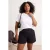 Trendyol Curve Dames Wit Grafisch Kort Regular fit Grote maten T-shirts